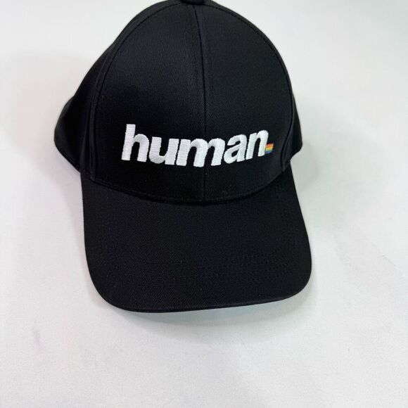 Queer Eye HatUnisex Women Men Black One Size Human Pride Rainbow Baseball Cap - Picture 1 of 6